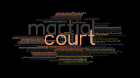 Court Martial Past Tense Verb Forms Conjugate Court Martial