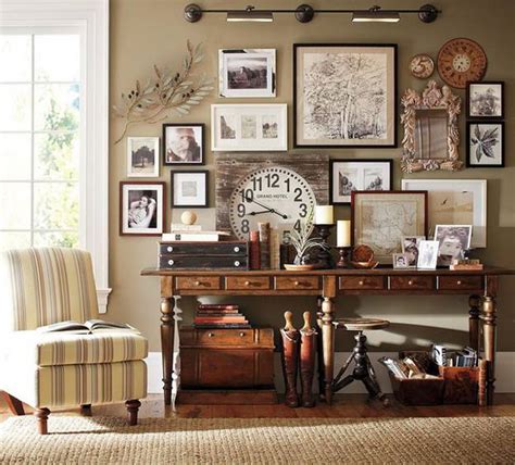 Modern Interior Design With Vintage Furniture And Decor Accessories In
