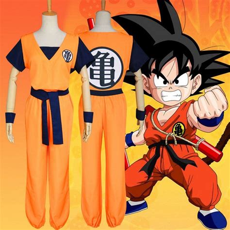 Dragon Ball Z Son Goku Turtle Senru Costume Outfit For Halloween