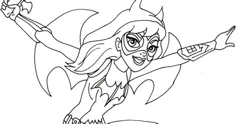 Dc Superhero Girls Coloring Pages Wonder Day — Coloring Pages For