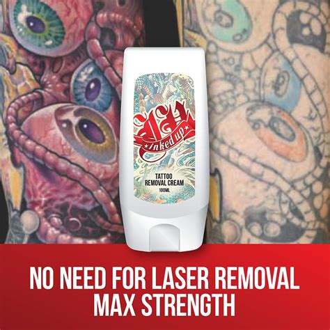 Is it worth trying these tattoo removal creams first at the very least to see if they fade?! INKED UP TATTOO REMOVAL CREAM - FAST WORKING TATTOO - Buy ...