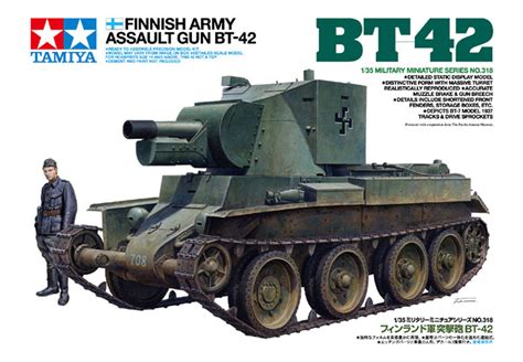 Finnish Army Assault Gun Bt 42 Tamiya 35318