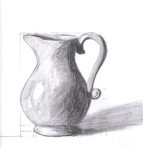 I draw it in artd 101 drawing 1 class in nyit university, i finished it in 7 hr (4 in the class and 3 at home) in a2 paper sheet. Resultado de imagem para easy still life drawings in ...