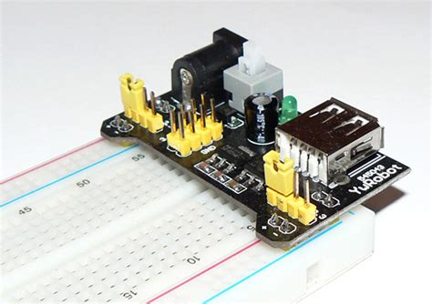 Breadboard Power Supply Module 33v 5v Mb102 Switched Header Arduino