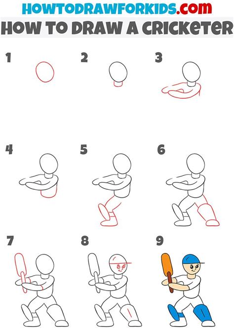 How To Draw A Cricketer In 2023 Draw Drawings Drawing People