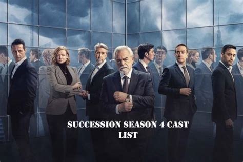 Succession Season 4 Cast List Release Date Episodes Trailer