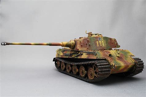 German Heavy Tank Kingtiger Tiger Ii Henschel Turret Dragon