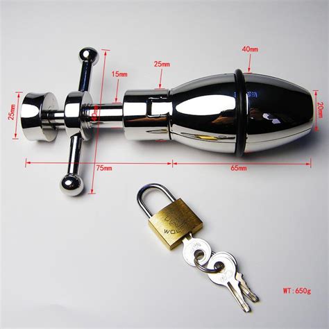 Anal Plug Butt Plug Bdsm Male Chastity Device Stretching Anal Toys Sex