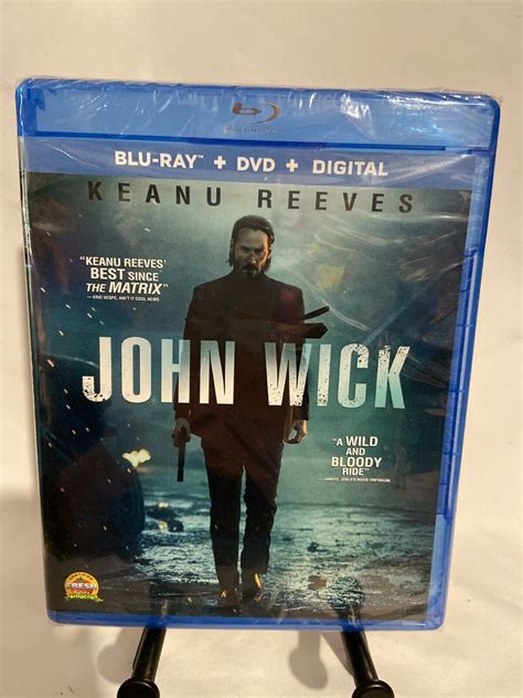 John Wick Blu Ray Dvd Keanu Reeves Adrianne Palicki Bridget Regan Ebay