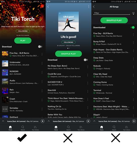Mobile Playlists Song Artworks In All Playlists The Spotify Community