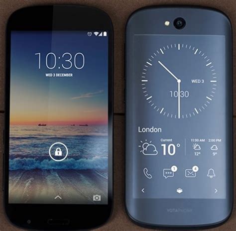 Heres Yotaphone The Worlds First Dual Screen Phone