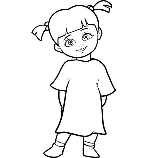 Select from 35870 printable coloring pages of cartoons, animals, nature, bible and many more. Boo Beautiful | Monsters, Inc Coloring Pages | Pinterest ...