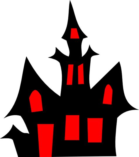 Black house clipart free download! Halloween Scary House Clip Art at Clker.com - vector clip ...