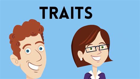 A particular quality in someone's charac. What is a trait?-Genetics and Inherited Traits - YouTube