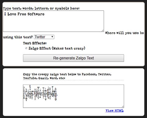 Zalgo font is more like a glitch text editor who provides you the facility of text corrupter as well. 5 Online Glitch Text Generator Websites Free