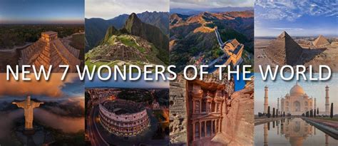New 7 Wonders Of The World 360° Aerial Panoramas 360° Virtual Tours