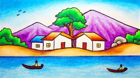 Benda 4cm 60cm gelombang bunyi 8 smp fisikastudycenter.com, contoh soal dan pembahasan jawaban. 25 Contoh Gambar Pemandangan Alam Gunung dan Pedesaan yang Mudah Digambar
