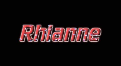 Rhianne Logo Free Name Design Tool From Flaming Text