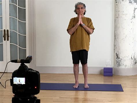 Yoga Demonstration With Deepak Chopra BC STUDIO Green Screen NYC