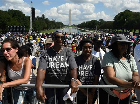 The March On Washingtons 60th Anniversary Draws Thousands To Dc Npr