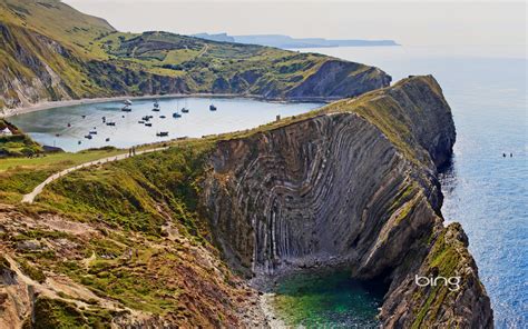 1 Lulworth Cove Hd Wallpapers Backgrounds Wallpaper Abyss