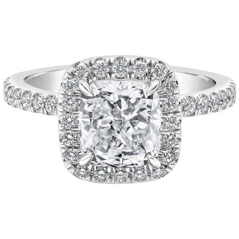 Gia Certified Heart Shaped 501 Carat Diamond Halo Engagement Ring For