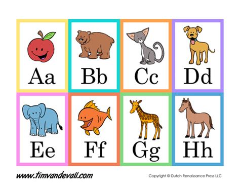 Free esl resources for kids including flashcards, handwriting worksheets, classroom games and children's song lyrics. Printable Alphabet Flash Cards | Language Arts Printables