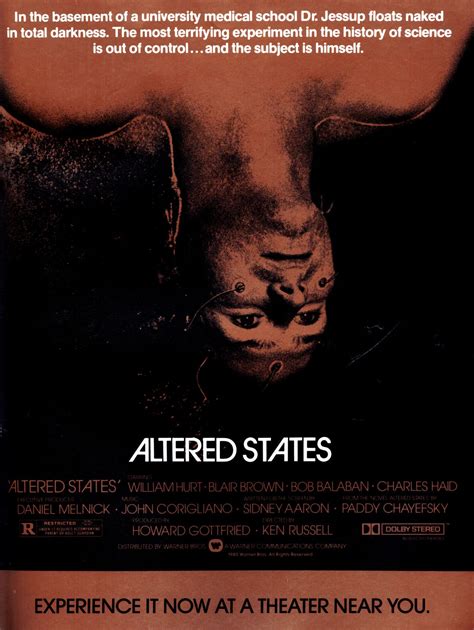 Altered States Movie Poster Art Classic Movie Posters Visual