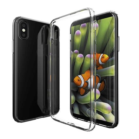 Apple Iphone X Case Scratch Resistant Transparent Clear Clambo