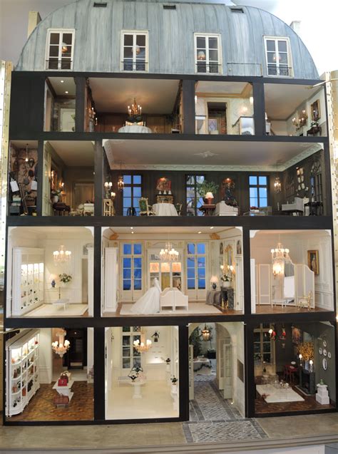 Paris Shop Cross Section Mulvany And Rogers Dolls House Interiors