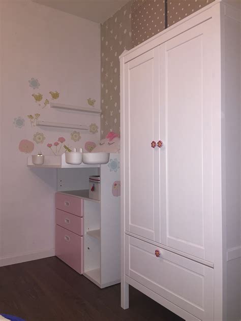With no separate room for their new baby, tabitha and her husband came up with a creative storage solution that also doubles as decor (how can you resist cute little outfits on display??). SUNDVIK Wardrobe - white 80x50x171 cm in 2020 | Childrens ...