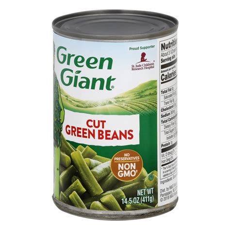 Green Giant Cut Green Beans 145oz Can Garden Grocer