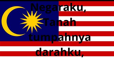 Lagu aku negaraku merupakan lagu bernada patriotik terbaru bagi negara malaysia. Sejarah Ringkas Lagu Kebangsaan Negaraku