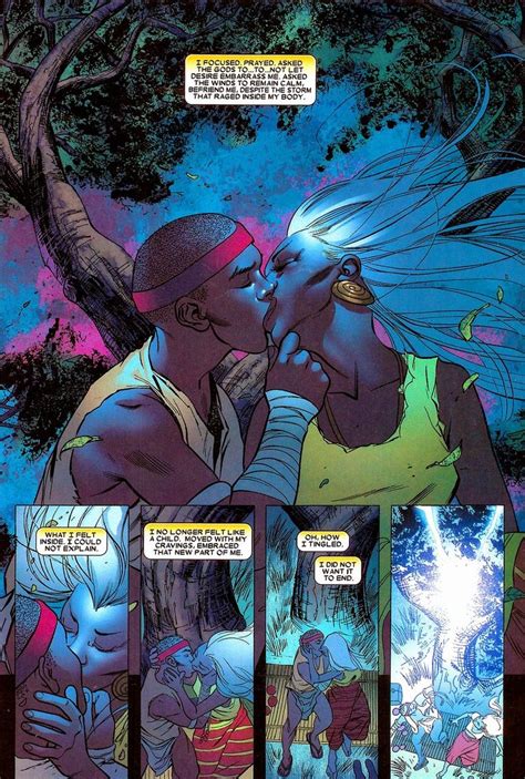 The Marriage And Divorce Of Storm And Black Panther Black Panther