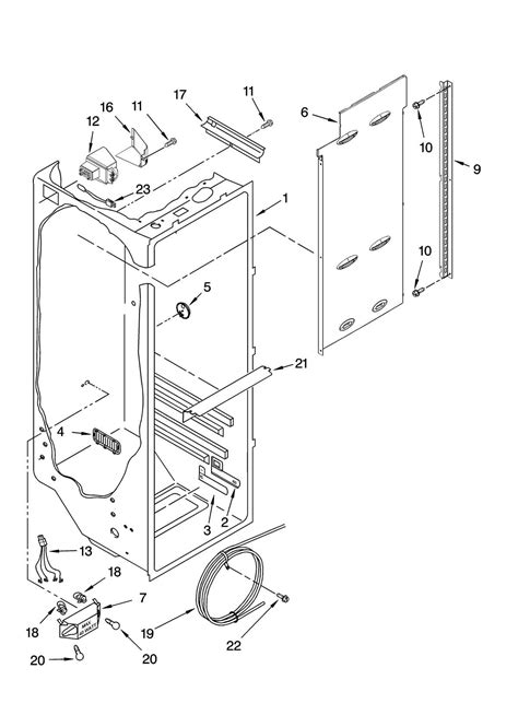 kenmore elite dishwasher model 665 parts diagram