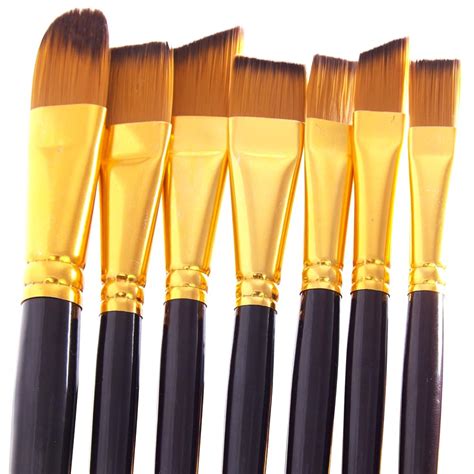Paint Brush Set 15 Art Paint Brushes For Acrylic Watercolor Oil