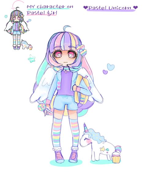 Pastel Girl Pastel Unicorn Illustrations Art Street