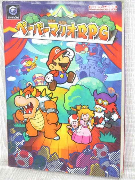 Paper Mario Rpg Guide Game Cube Book 2004 Mc Ebay