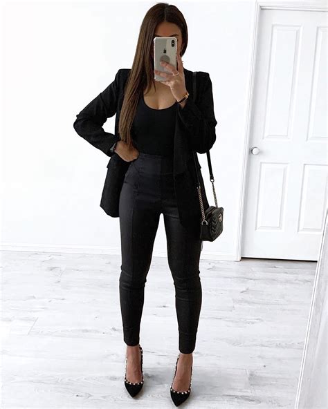 Clara Famularo 🍕 Fashion On Instagram All Black Vibes 🏽 Wearing All