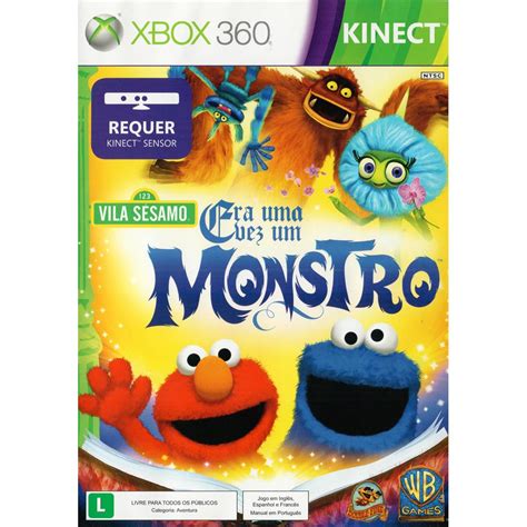 Vila Sesamo Era Uma Vez Um Monstro Xbox 360 Seminovo Arena Games