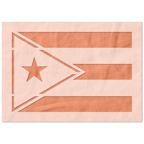 Puerto Rico Flag Short Stencil Stencil Stop Reviews On Judgeme