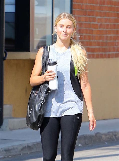 Julianne Hough In Spandex Leaving The Gym In Los Angeles Gotceleb