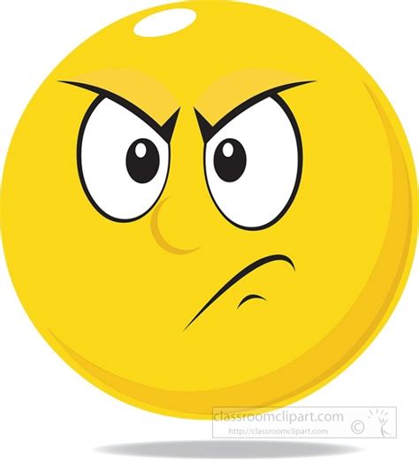 Annoyed Face 9 Angry Face Clip Art Free Vectors Png Clipart Library