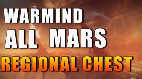 Destiny 2 Warmind Dlc All Mars Secret Chest Locations Regional Chest