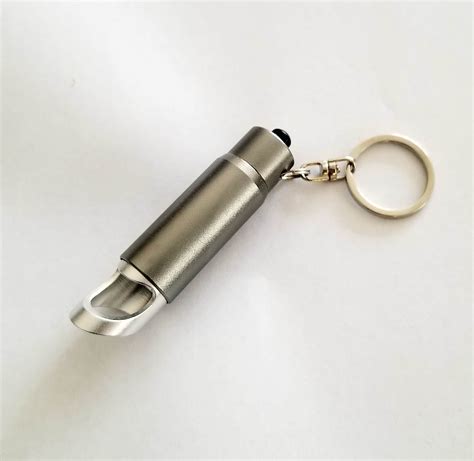Buy 3 Led Flashlight Keychains With Bottle Opener Silver Cheap Handj