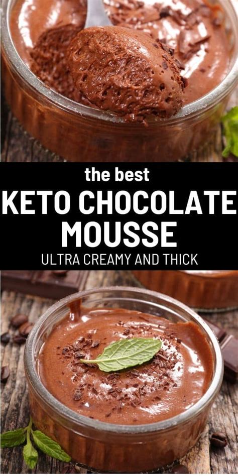 Easy Keto Chocolate Mousse 5 Ingredients Myketoplate