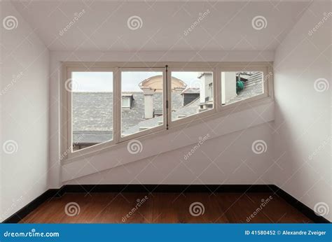 Empty Room Of A Loft Stock Photo Image Of Empty Classic 41580452