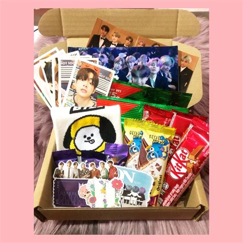 Kimsshops Bts Borahae Box Bts Ot7 Tbox Set Surprise Box Chocolate