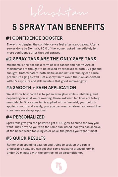 5 Spray Tan Benefits Spray Tan Marketing Spray Tanning Quotes Spray