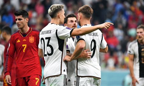 Deutschland Machte Mit 11 Gegen Spanien Ersten Schritt Wm 2022 In